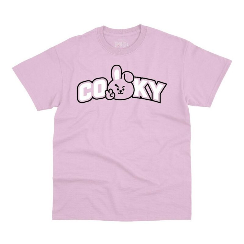Polera Cooky BT21 rosada