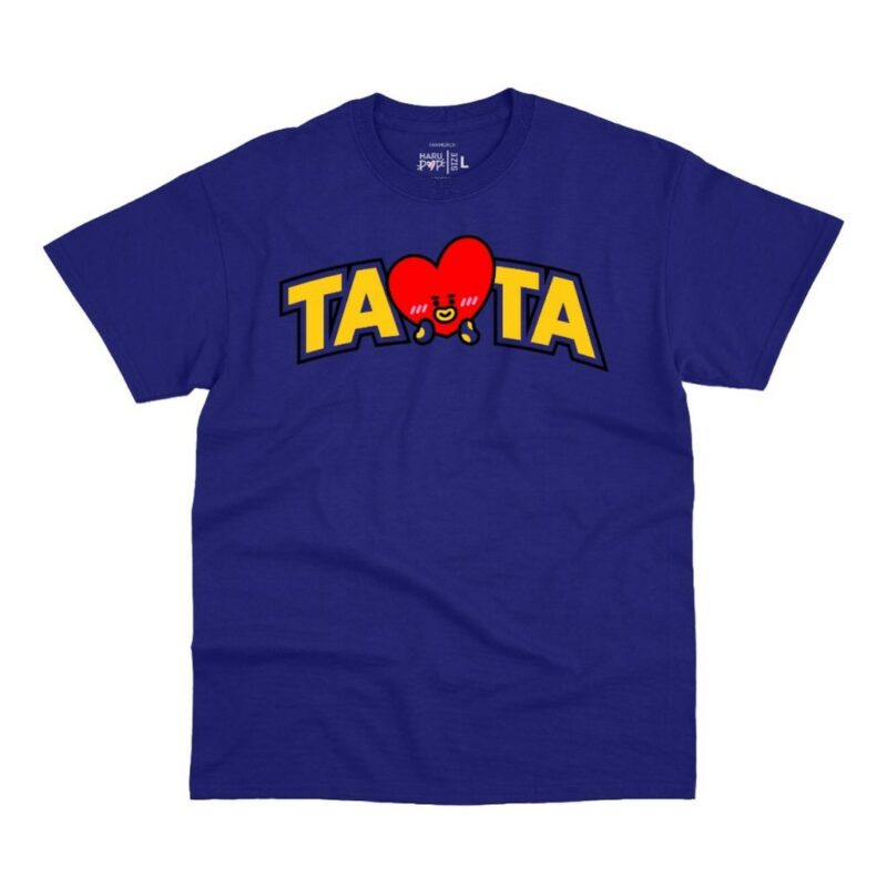 Polera Tata BT21 azul marino