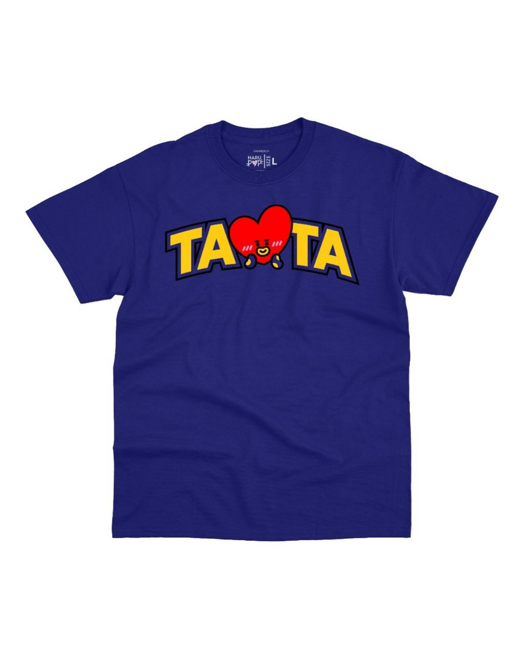 Polera Tata BT21 azul marino